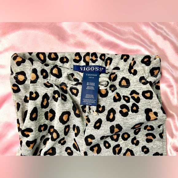 Vigoss Girls Two-Piece Jogger Set Leopard-NWT - Picture 5 of 6